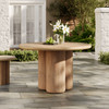 Tori 48 Inch Round Indoor and Outdoor Patio Dining Table by Modway / EEI-7619