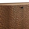 Aven 71.5 Inch Oval Chiseled Wood Sideboard Buffet Cabinet with Hammered Effect by Modway / EEI-7510