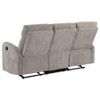 Hamilton 2-piece Chenille Manual Reclining Sofa Set Sand / CS-603371-S2