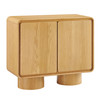 Lumo 2-Door Curved Wood Accent Cabinet by Modway / EEI-7538