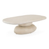 Coates - Modern Beige Fiberform Coffee Table / VGGR-617340-PM-SAND