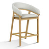 Truman - Mid-Century Modern Grey + Natural Oak Counter Chair (Set of 2) / VGMA-MI1240-BC26-OAK