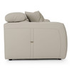 Dalton - Modern Italian Light Grey Leather 4-Seat Sofa + 2 Recliners / VGDT-DALTON-4S-LTGRY