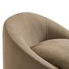 Sadie Slipcovered Linen-Blend Round Accent Chair by Modway / EEI-7358