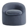 Sadie Slipcovered Linen-Blend Round Accent Chair by Modway / EEI-7358
