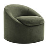 Sadie Slipcovered Linen-Blend Round Accent Chair by Modway / EEI-7358
