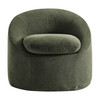 Sadie Slipcovered Linen-Blend Round Accent Chair by Modway / EEI-7358