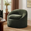 Sadie Slipcovered Linen-Blend Round Accent Chair by Modway / EEI-7358