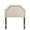 Magnolia Stain-Resistant Performance Velvet Twin Size Headboard by Modway / MOD-7329