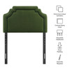 Magnolia Stain-Resistant Performance Velvet Twin Size Headboard by Modway / MOD-7329