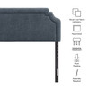 Magnolia Upholstered Fabric King Size Headboard by Modway / MOD-7336