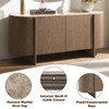 Markku Console Table w/Natural Marble / AC05319