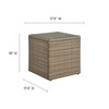 Convene Outdoor Patio Side Table by Modway / EEI-6240