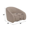 Zoey Accent Chair w/Swivel  / AC03814