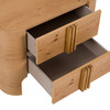 Newhart - Modern Natural Oak Nightstand / VGVC-N9012-OAK