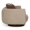 Kiran - Modern Beige + Brown Fabric Sofa / VGBY-BY2204-SOFA-BGE