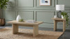 Decker 2-piece Coffee and End Table Set Natural Oak / CS-706468-S2