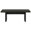 Decker 47-Inch Rectangular Cocktail Coffee Table Black / CS-706478