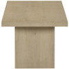 Decker Square Occasional Side End Table Natural Oak / CS-706467