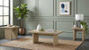 Decker Square Occasional Side End Table Natural Oak / CS-706467