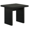 Decker Square Occasional Side End Table Black / CS-706477