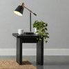 Decker Square Occasional Side End Table Black / CS-706477
