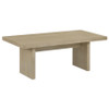 Decker 47-Inch Rectangular Cocktail Coffee Table Natural Oak / CS-706468