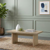 Decker 47-Inch Rectangular Cocktail Coffee Table Natural Oak / CS-706468