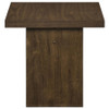 Decker Square Occasional Side End Table Walnut / CS-706487
