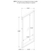 Stillwater Full-Length Floor Mirror / CS-222808