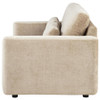 Amador Chenille Upholstered Track Arm Loveseat Camel / CS-511232