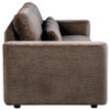 Amador Chenille Upholstered Track Arm Sofa Chocolate / CS-511234
