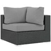 Sojourn 5 Piece Outdoor Patio Sunbrella® Sectional Set by Modway / EEI-1882