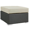 Sojourn 5 Piece Outdoor Patio Sunbrella® Sectional Set by Modway / EEI-1890