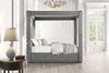 Etherea E.King Bed, Gray / CM7482GY-EK-BED