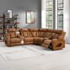 Taddeo Power Motion Sectional Sofa Set w/Power Headrest, Massage & LED / LV06240
