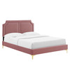 Novi Performance Velvet King Bed by Modway / MOD-6833