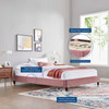 Novi Performance Velvet King Bed by Modway / MOD-6838