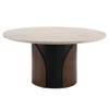 Rufina Round Dining Table w/Marble Top / DN07030