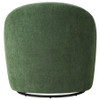 Leon Chenille Upholstered Swivel Accent Chair Green / CS-903412