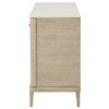 Lucaire 2-door 3-drawer Cultured Marble Top Sideboard Sandstone / CS-105965