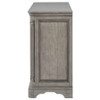 Cresswell 2-door 3-drawer Wine Storage Buffet Weathered Taupe / CS-107455B