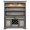 Cresswell 2-door 3-drawer Buffet and Hutch Weathered Taupe / CS-107455