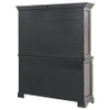 Cresswell 2-door 3-drawer Buffet and Hutch Weathered Taupe / CS-107455