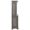 Cresswell 2-door 3-drawer Buffet and Hutch Weathered Taupe / CS-107455