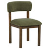 Faulkner Upholstered Dining Side Chair Moss Green (Set of 2) / CS-115602MOS
