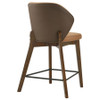 Randolph Upholstered Counter Height Chair Butterscotch and Brown (Set of 2) / CS-192529