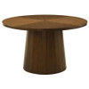 Galindo 5-piece 52-inch Round Dining Set Light Grey and Walnut / CS-193750-S5A