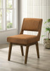 Galindo Upholstered Dining Side Chair Nutmeg (Set of 2) / CS-193752NMG