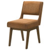 Galindo Upholstered Dining Side Chair Nutmeg (Set of 2) / CS-193752NMG